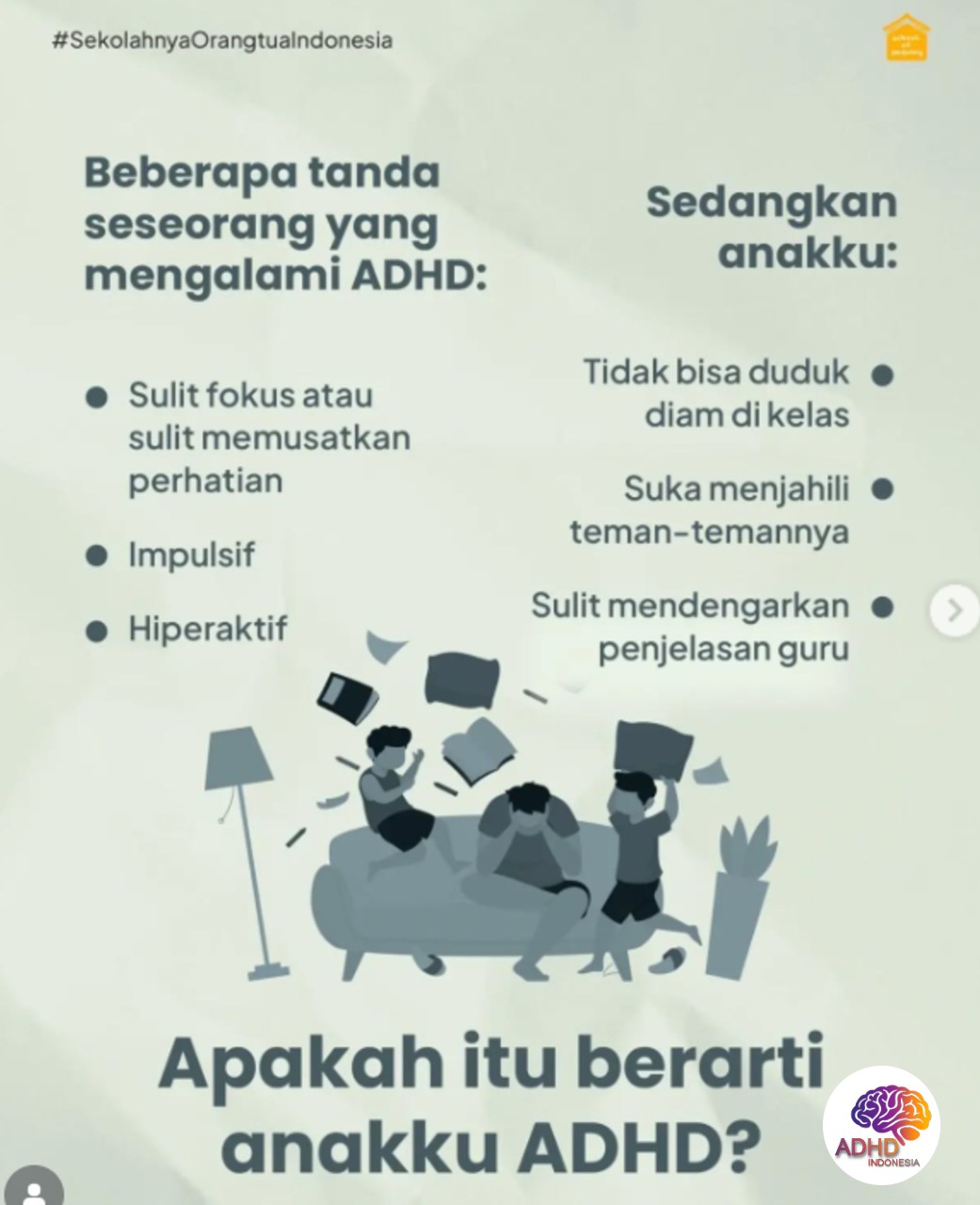 Ciri dan Gejala ADHD pada Anak Usia Dini di Kabupaten Bengkalis